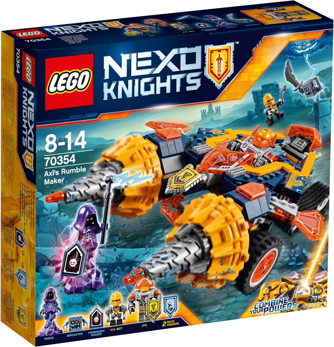   NEXO KNIGHTS Axls Rumble Maker - 70354