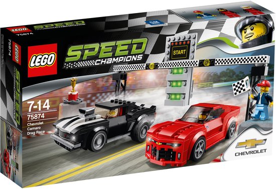 LEGO Speed Champions Chevrolet Camaro Dragracer - 75874