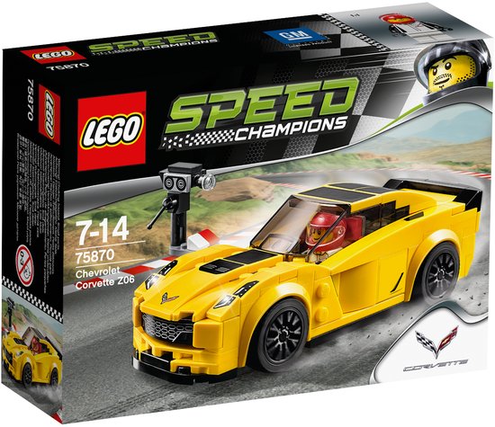 LEGO Speed Champions Chevrolet Corvette Z06 - 75870