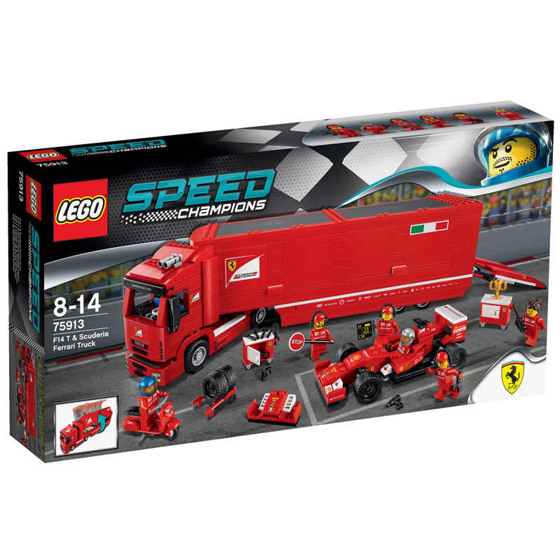 LEGO Speed Champions F14 T & Scuderia Ferrari Truck 75913