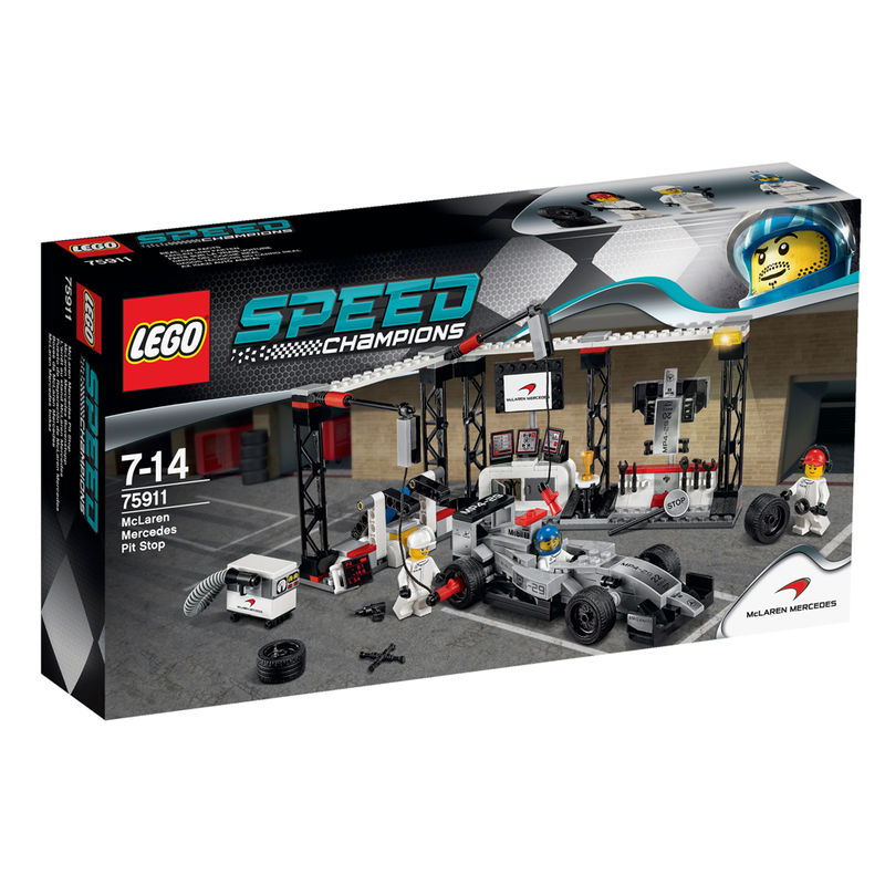 LEGO Speed Champions McLaren Mercedes Pit Stop 75911