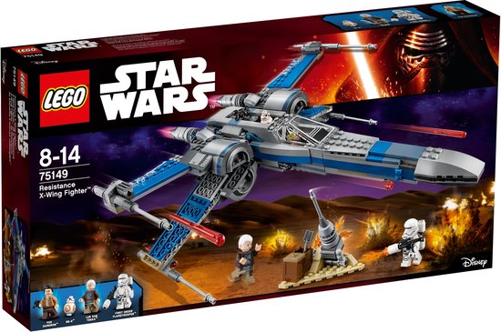     Resistance X-Wing Fighter - 75149