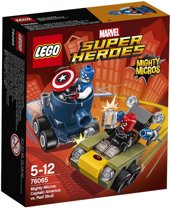     Mighty Micros Captain America vs. Red Skull - 76065