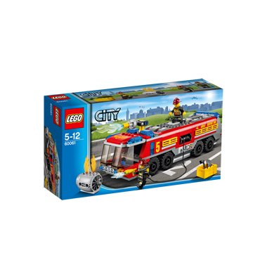 Lego   Luchthaven Brandweerwagen 60061