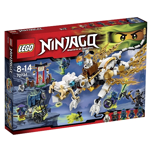 Lego ninjago de draak van meester wu 70734