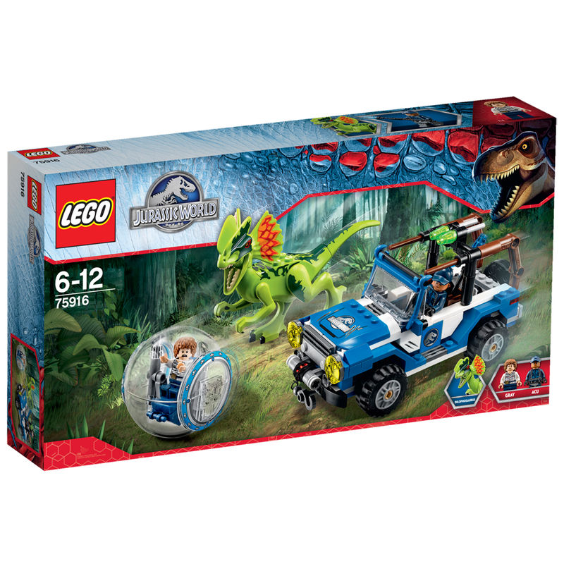 LEGO Jurassic World Dilophosaurushinderlaag 75916