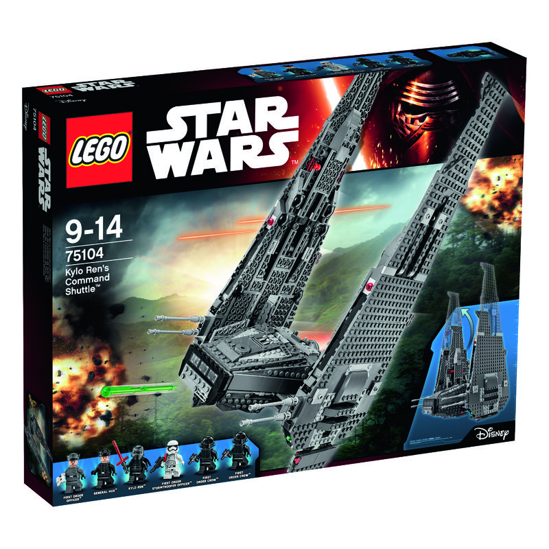 LEGO   Kylo Ren  Command Shuttle 75104