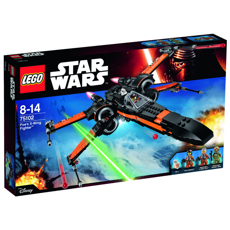 LEGO   Poe X-Wing Fighter 75102