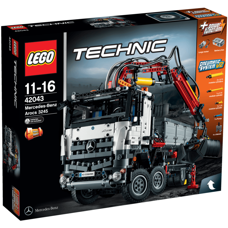 LEGO   Mercedes-Benz Arocs 42043