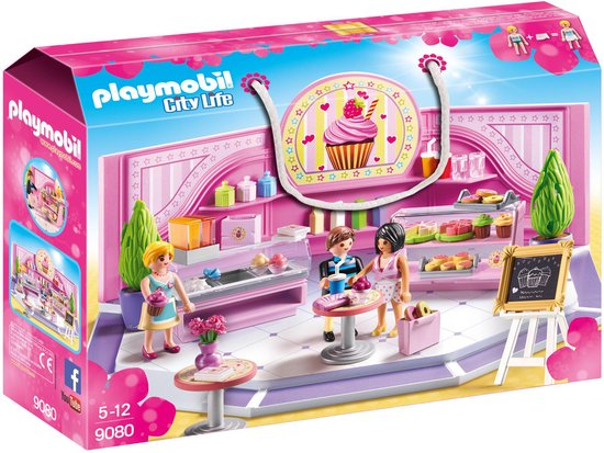 PLAYMOBIL 9080 City Life Taartenwinkel