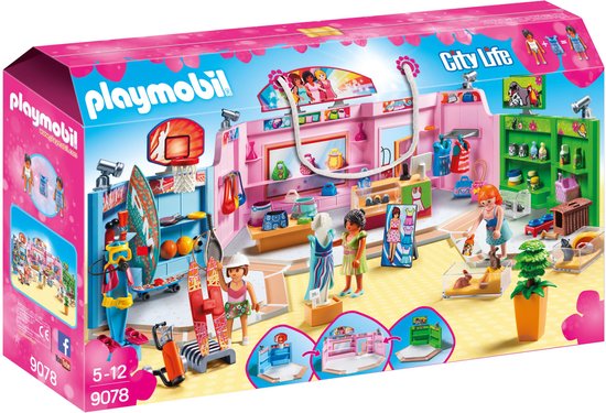 PLAYMOBIL 9078 City Life Winkelgalerij