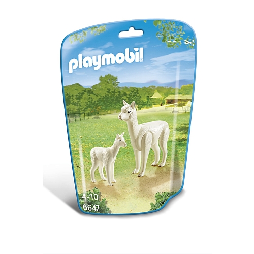 Playmobil   alpaca met baby - 6647