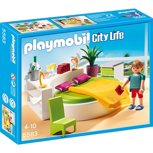 Playmobil   slaapkamer met loungebed 5583