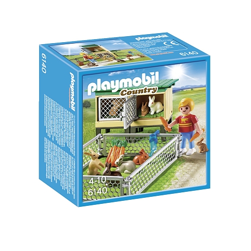 Playmobil   konijnenhok - 6140