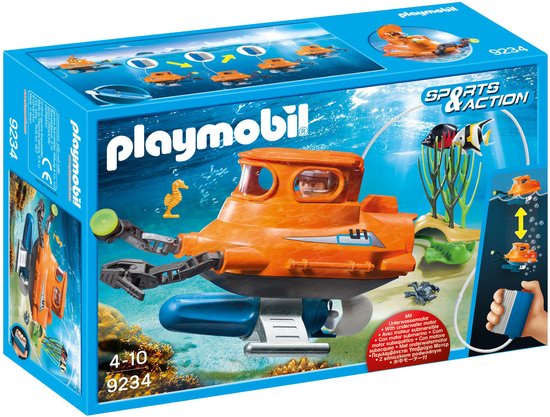 9234 Playmobil Duikklok met onderwatermotor