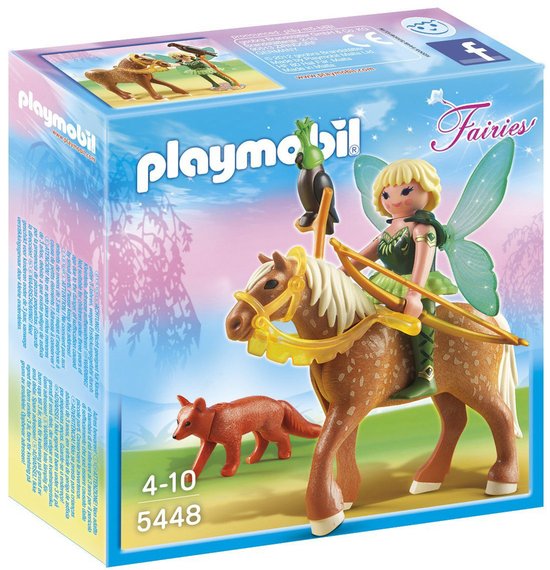 5448 Playmobil Fee Diana met Luna-paard