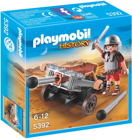 Playmobil Romeinse soldaat met ballista - 5392