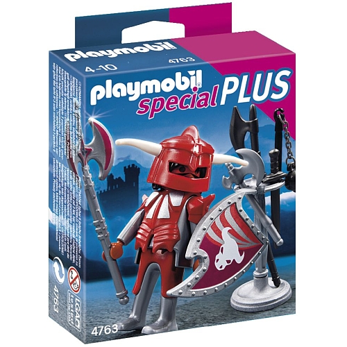 Playmobil   strijder met wapenarsenaal - 4763