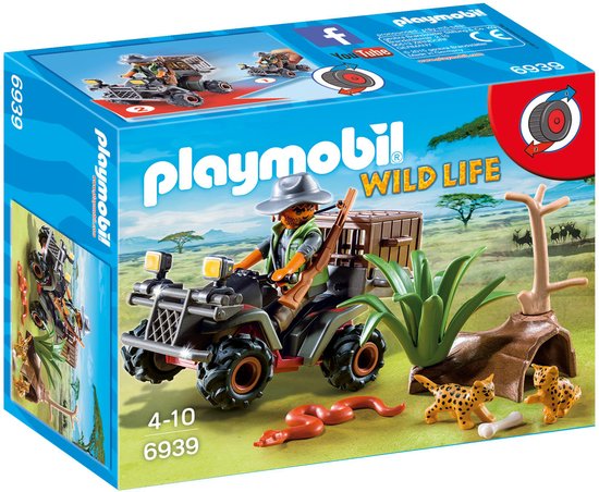 Playmobil Stroper met quad - 6939