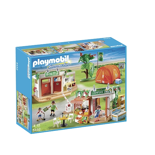 Playmobil   grote camping 5432