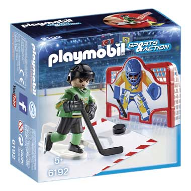 PLAYMOBIL Sports Action IJshockey doelschieten 6192