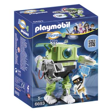 PLAYMOBIL Super 4 Cleano-Robot 6693