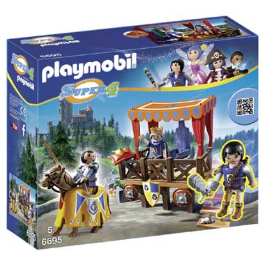 PLAYMOBIL   Koningstribune met Alex 6695