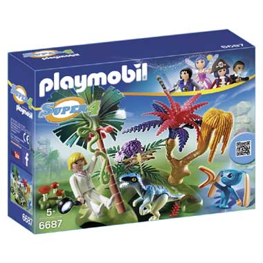 PLAYMOBIL   Verlaten wereld met alien en raptor 6687