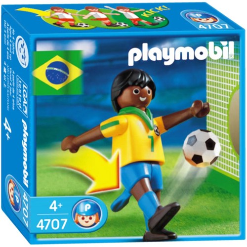 Playmobil 4707 Voetbalspeler Brazilie