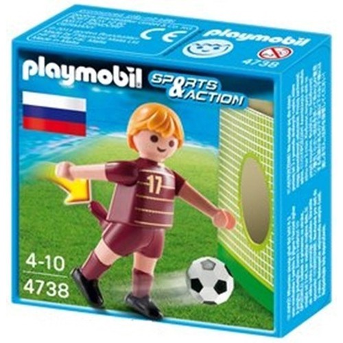 Playmobil Sports en Action  Voetbalspeler Rusland 4738