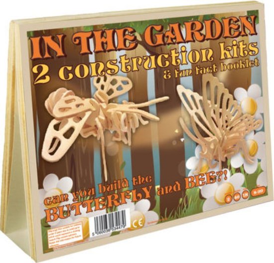 Animal Construction Kit - In the Garden Butterfly