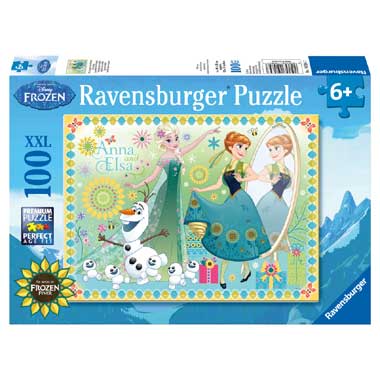   100 Stuks XXL Puzzel Disney Frozen Fever