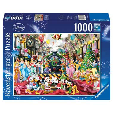   Disney Kerst op het Station Puzzel (1000 stukjes)