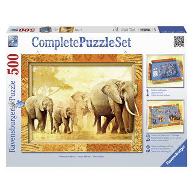 Ravensburger Olifanten puzzel - 500 stukjes