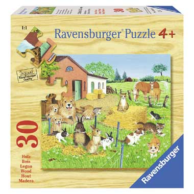 Ravensburger Puzzel Dieren Op Het Platteland 30 Stuks 