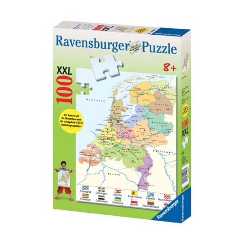 Ravensburger Puzzel Nederland XXL 100 Stukken