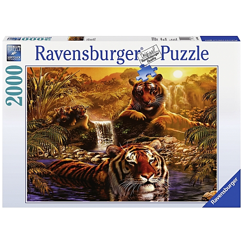 Ravensburger aan het water Leeuw 2000 stukjes