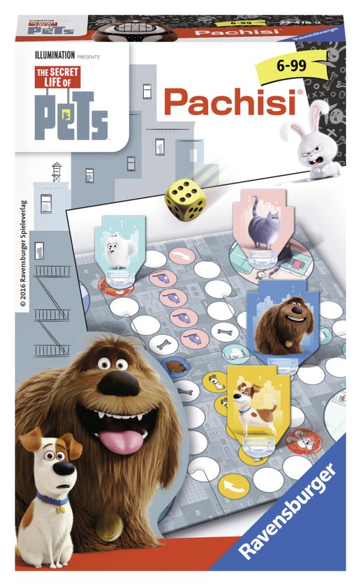  : Pocketspel Secret Life of Pets Pachisi®