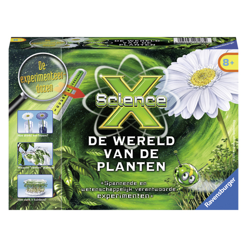 Experimenteerset Science X Planten