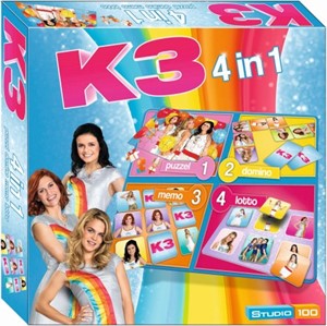 K3 Spel (4 in 1)