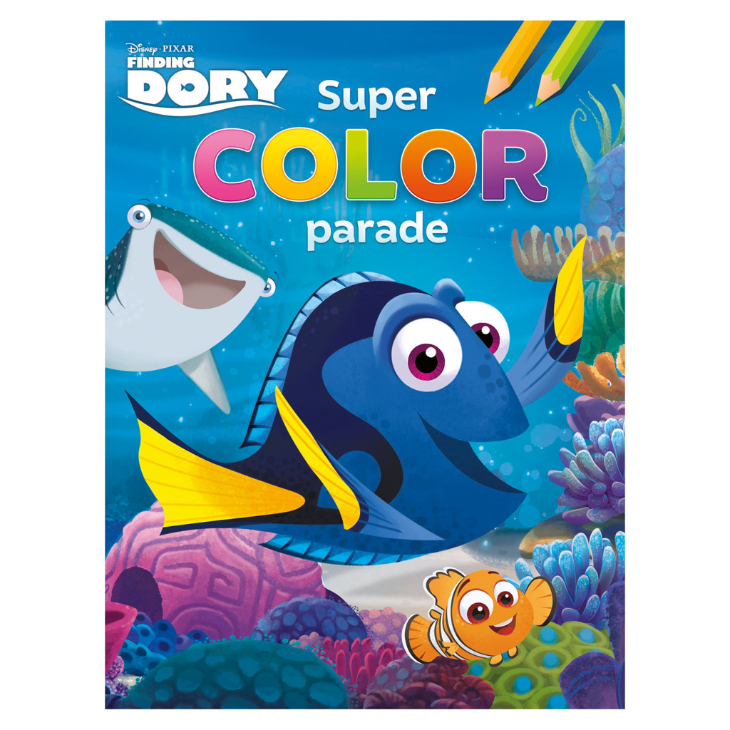 Kleurboek Super Color Parade Finding Dory