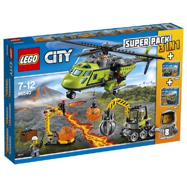 LEGO 66540   Vulkaan 3-in-1 valuepack