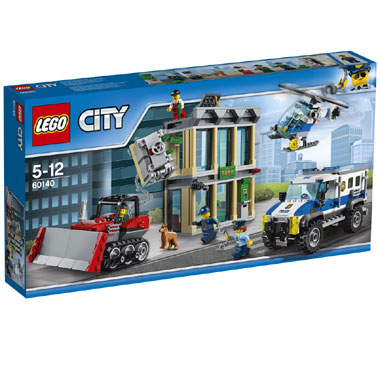 LEGO City bulldozer inbraak 60140