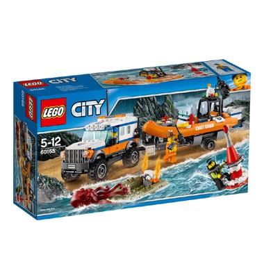 LEGO City kustwacht 4x4 reddingsvoertuig 60165