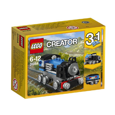 LEGO   trein 31054 - blauw