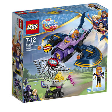 LEGO DC Comics Super Hero Girls Batgirl Batjet-achtervolging 41230