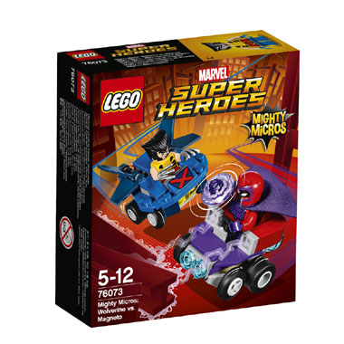 LEGO Marvel   Mighty Micros: Wolverine vs. Magneto 76073
