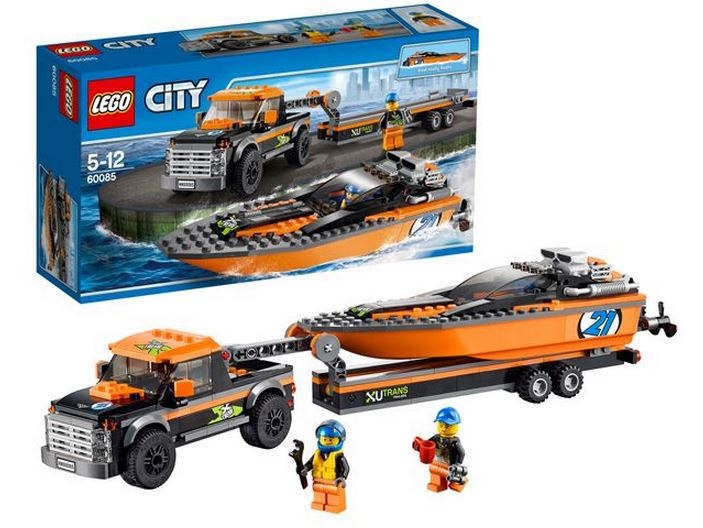 Lego  : 4x4 Speedboot (60085)