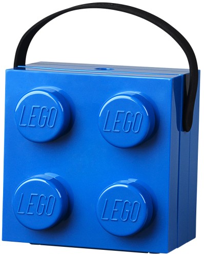 Lego lunchkoffer blauw