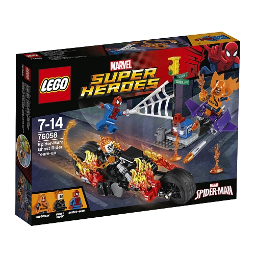   super heroes - 76058 spider-man: ghost rider team-up